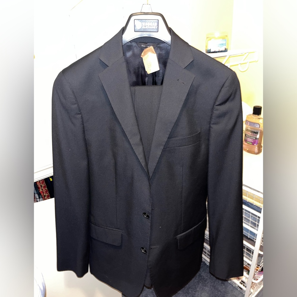 APT9 Dark Navy Blue Suit